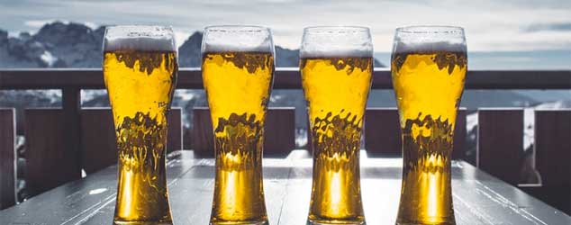 beer bottles