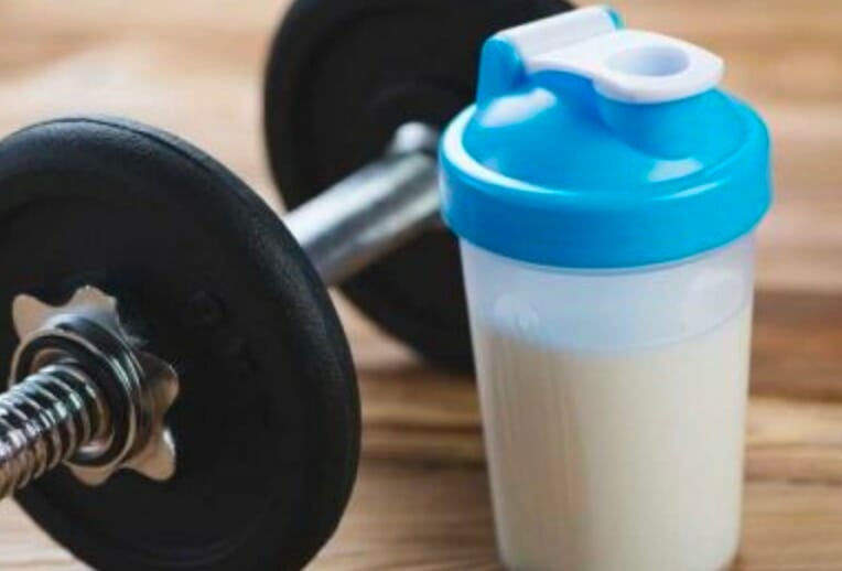 tumbler and barbell