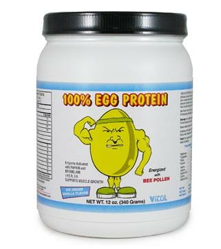 Egg protein powder is one option...