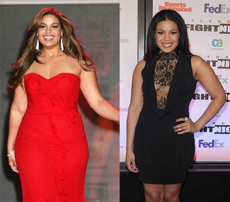 Jordin Sparks - before and after weight loss