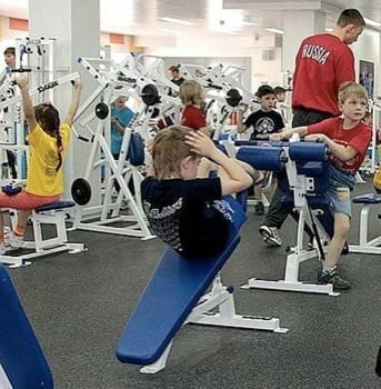 kids in the gym