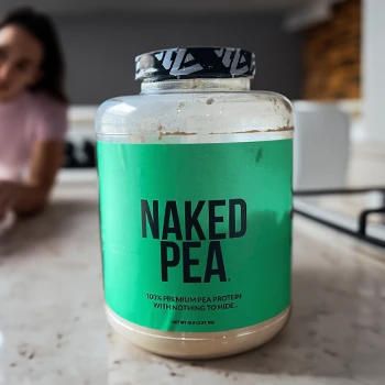 CTA of Naked Pea Supplement (Best Vegan & for Athletes)