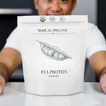 CTA of Norcal Organic Pea Protein Powder (Best Unflavored)