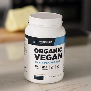 CTA of Transparent Labs Organic Vegan (Best Overall & Vanilla Flavor)