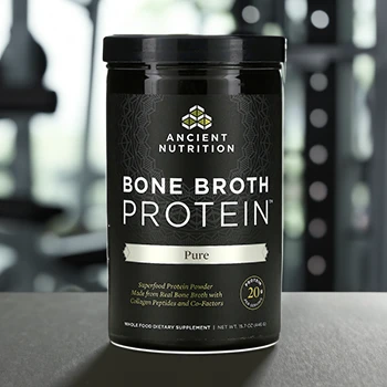 CTA of Ancient Nutrition Bone Broth Protein Powder (Best for Athletes)