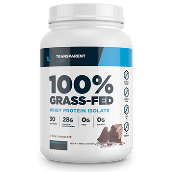 CTA of Transparent Labs Grass-Fed Whey Protein