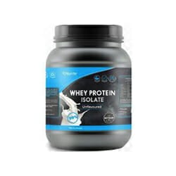 Plain image of Whey Protein Isolate on a white background