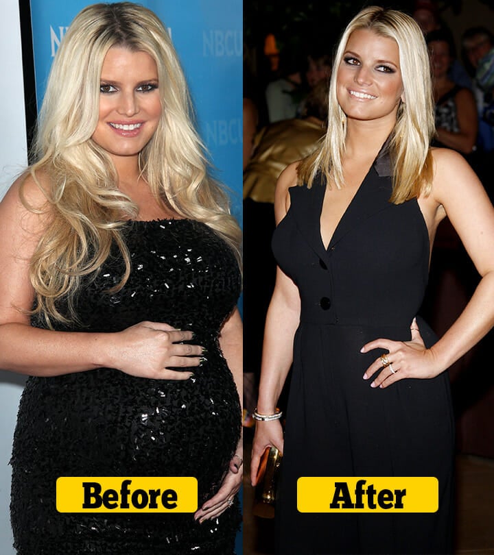 Jessica Simpson weight loss before and after