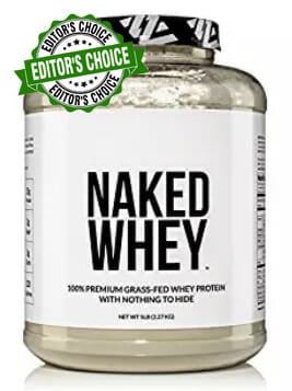 Naked Whey Packaging - grass fed whey protein powder