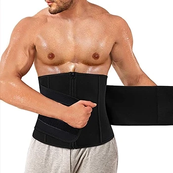 A man wearing cardio belt