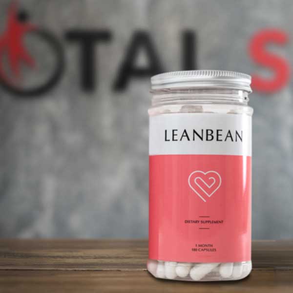 leanbean pink product bottle