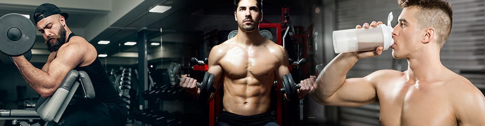 men working out
