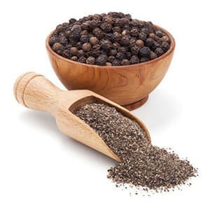 Black Pepper In Bowl
