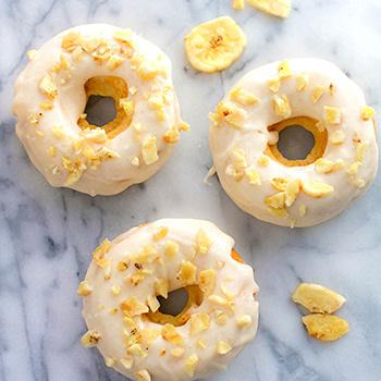 Banana Protein Donuts