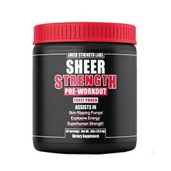 Sheer Strength Pre-Workout Supplement