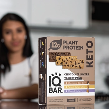 IQBar Brain+Body Protein Bar