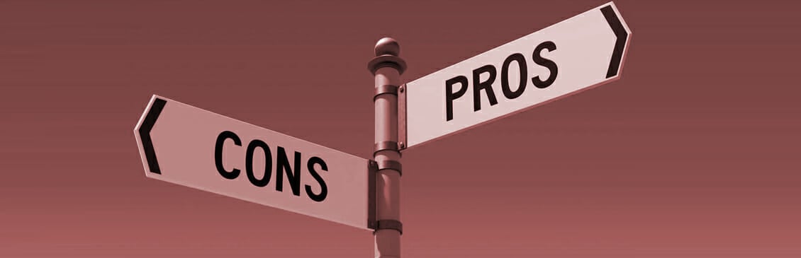 pros and cons sign