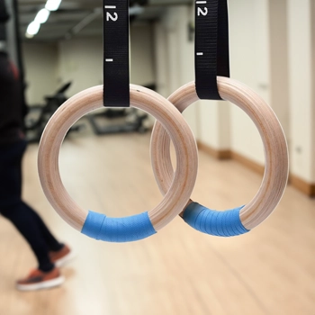 PACEARTH Wood Gymnastic Rings