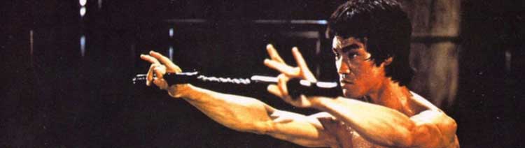 bruce lee nunchucks