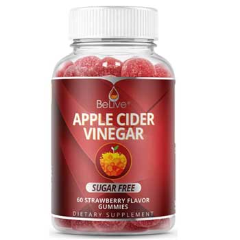 BeLive Apple Cider Vinegar Sugar-Free Gummies