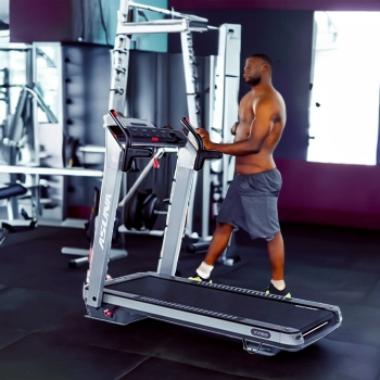 Sunny Health _ Fitness Asuna SpaceFlex Motorized Running Treadmill