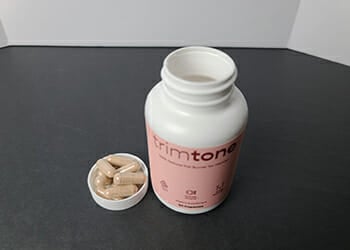 Top view of Trimtone supplement