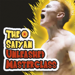 Benedict Ang with The Saiyan Unleashed Masterclass Program Overlay