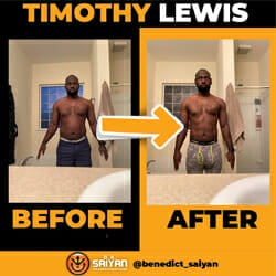 timothy lewis before and after