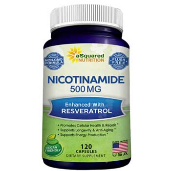 eSquared Nutrition Nicotinamide with Resveratrol