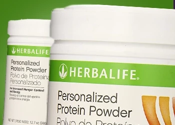 Herbalife close up image