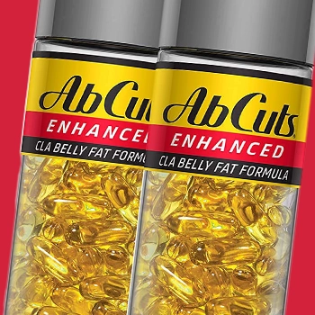 Ab cuts product up close