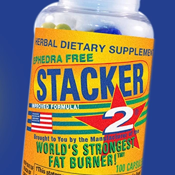 Close up image of stacker 2 fat burner