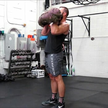 Hammer Curls using a Sandbag