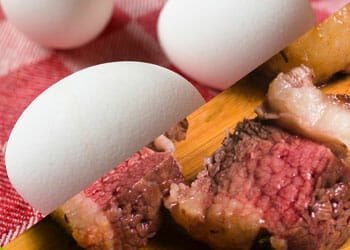 Eggs and Meat