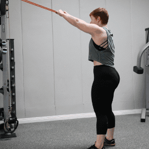 Straight Arm Pulldown-Resistance Band