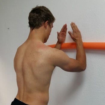 man doing a wall slide