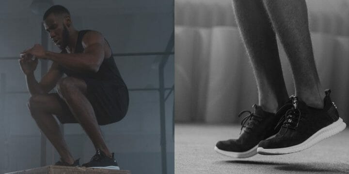 A man working out his legs