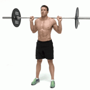 weighted squats