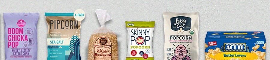 different vegan popcorn brands