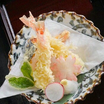 Tempura as a dish