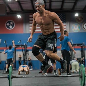 rshirtless rich froning jumping