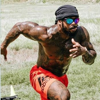 von miller running outdoors