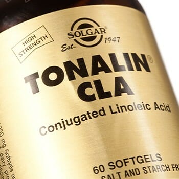 Close up photo of CLA label