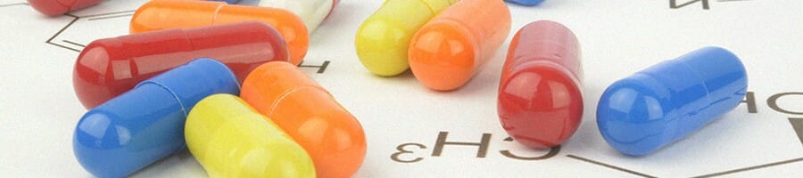 Fat burner pills with language of chemistry