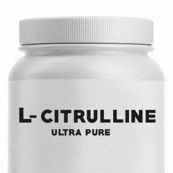 L-Citrulline on a plain white container