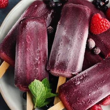 berry flavored popsicle sticks