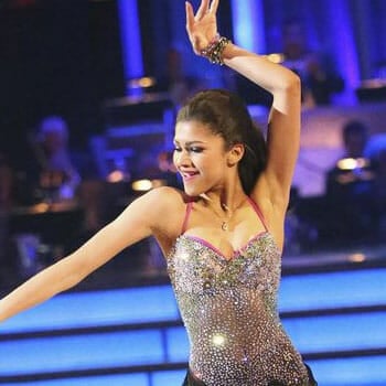 Zendaya on dancing with the stars