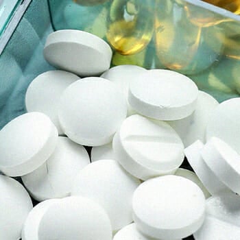 Close up image of pills