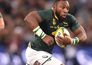 Tendai Mtawarira during a rugby match