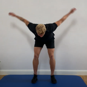 bicep wall stretch